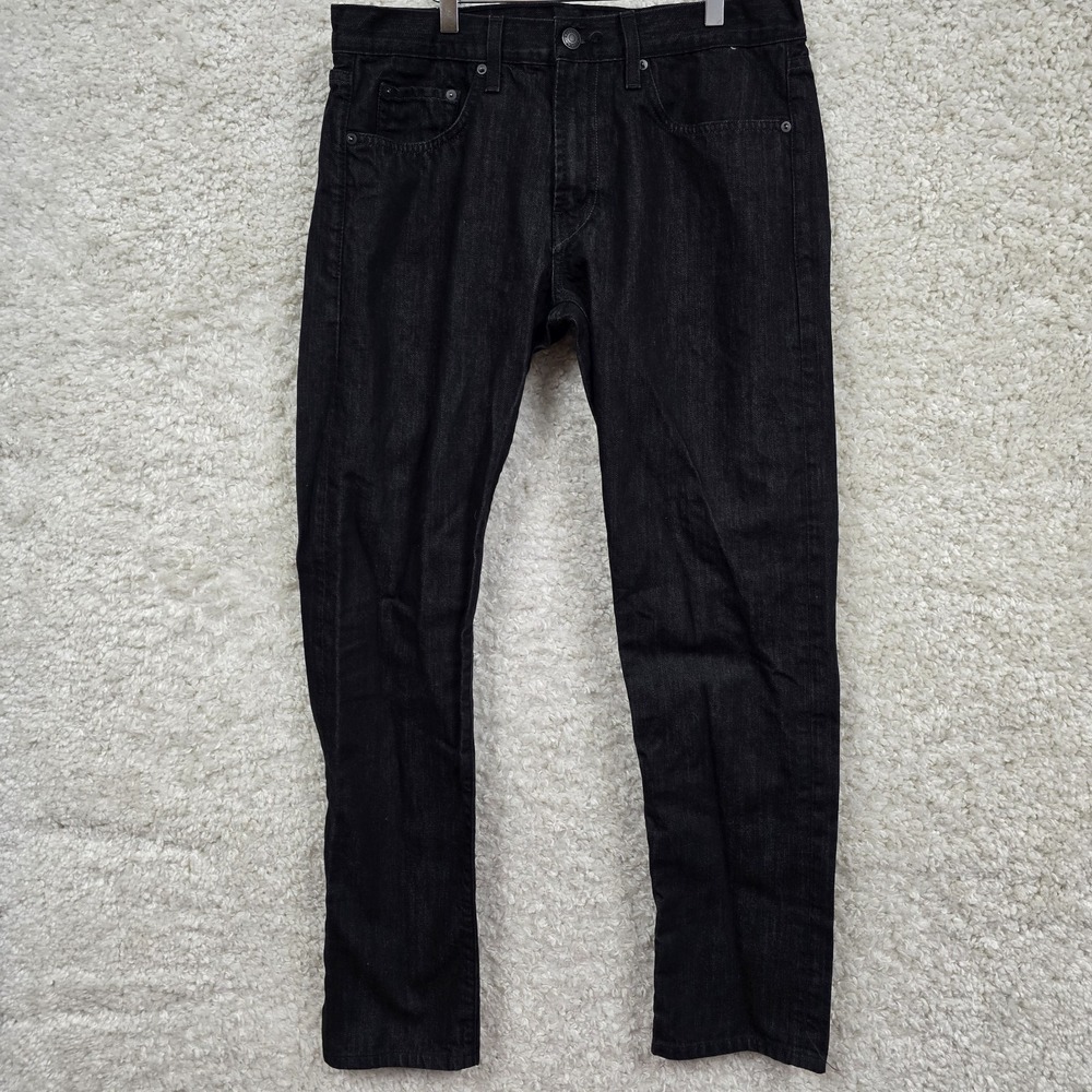 J Brand Tyler Jeans Men's 36 Raw Black Denim‎ Perfect Slim Fit